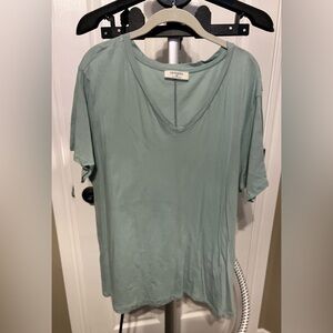 Zenana Outfitters Mint Green Short Sleeve Tee
